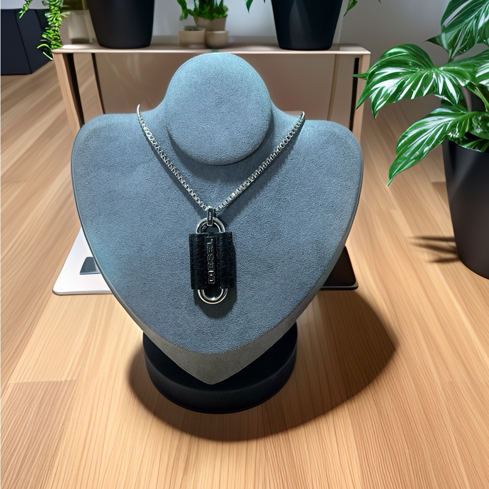 Mens Diesel Pendant Chain